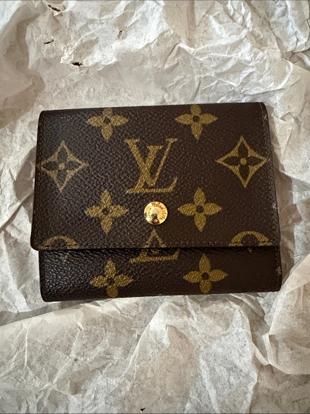 Vintage Louis Vuitton Monogram photo holder